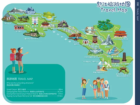 琼中智慧导览系统下的手绘地图个性化推荐功能？
